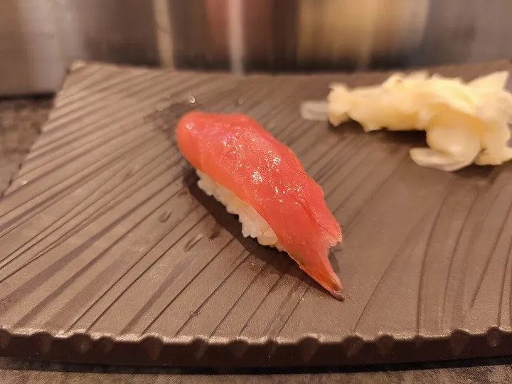 酱油腌渍的寿司料